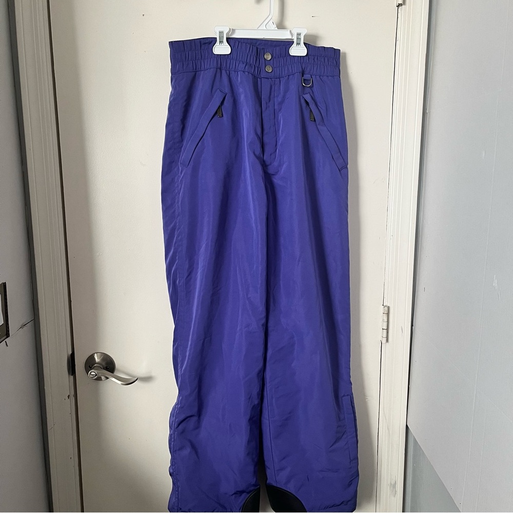 Head Sportswear Men's Size 32 Snowboard Ski Pants Purple Thermore insulation